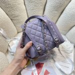 Chanel SMALL BACKPACK Grained Shiny Calfskin LB14903 (4)