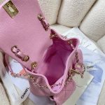 Chanel SMALL BACKPACK Grained Shiny Calfskin LB8477 (6)