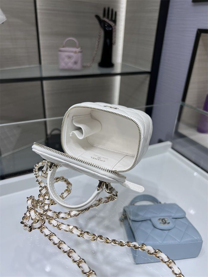 Chanel Small VANITY Lambskin LB14195 (4)