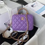 Chanel Small VANITY Lambskin11408 (1)