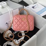 Chanel Small VANITY Lambskin11409 (1)