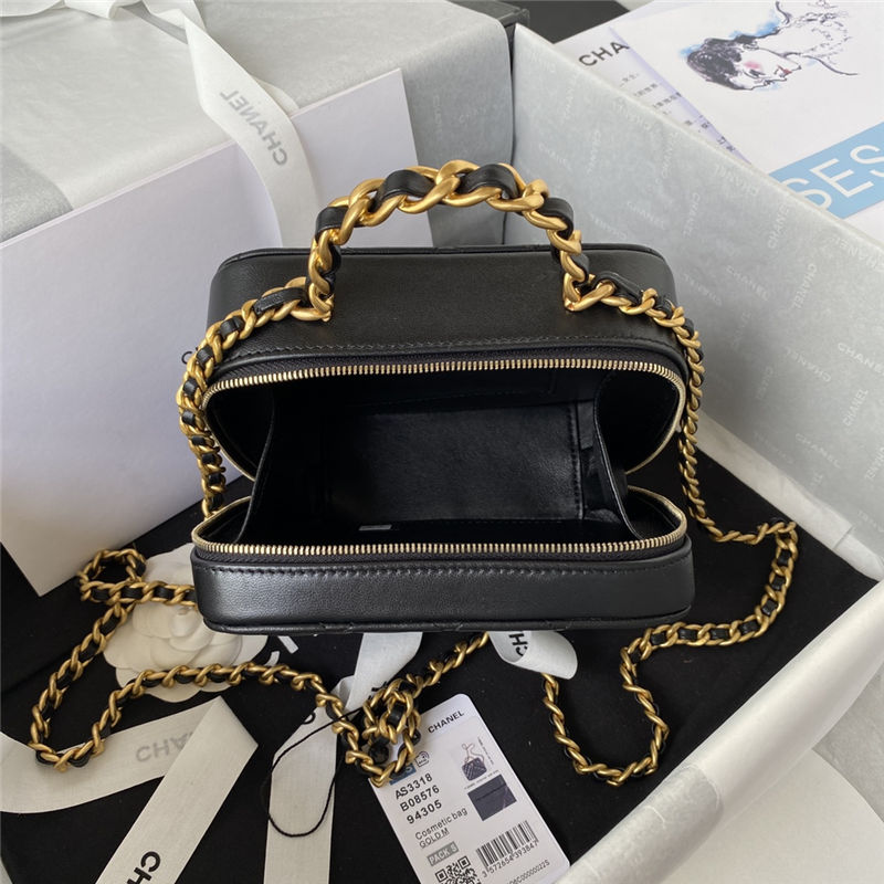 Chanel Small VANITY Lambskin11410 (2)