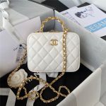 Chanel Small VANITY Lambskin11411 (1)