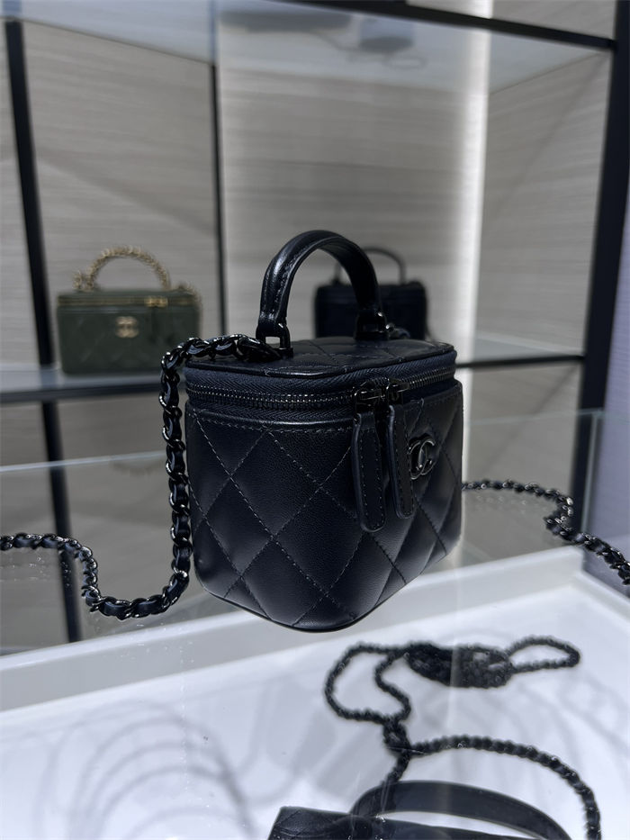 Chanel Small VANITY Lambskin14602 (3)
