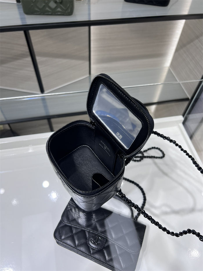 Chanel Small VANITY Lambskin14602 (4)