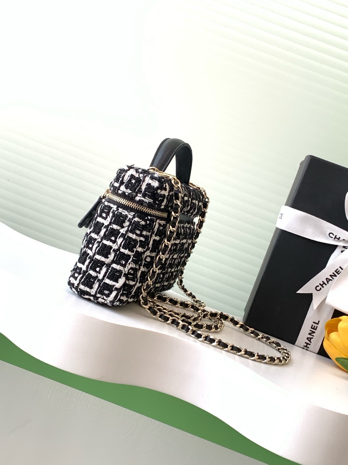 Chanel VANITY Denim LB15795 (4)