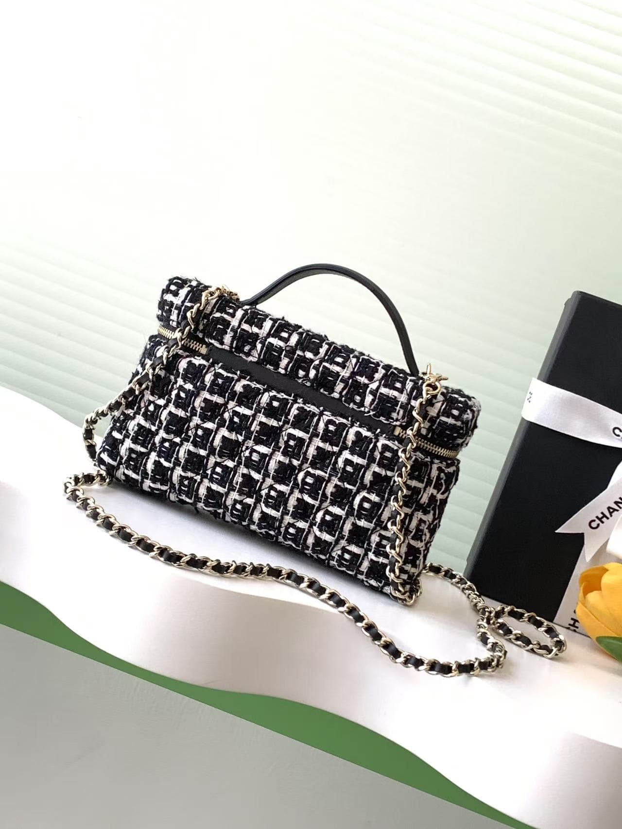 Chanel VANITY Denim LB15795 (5)