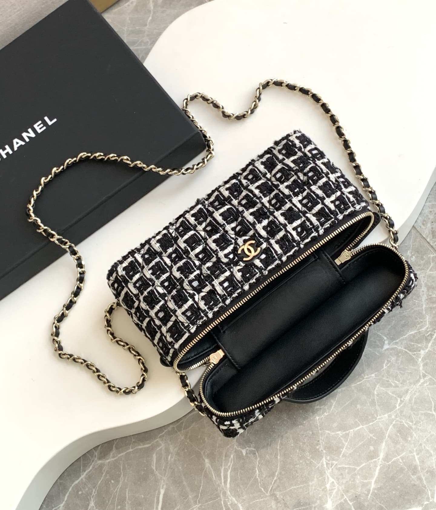 Chanel VANITY Denim LB15795 (6)