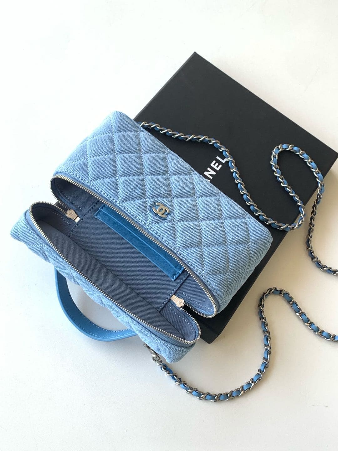 Chanel VANITY Denim LB15796 (6)