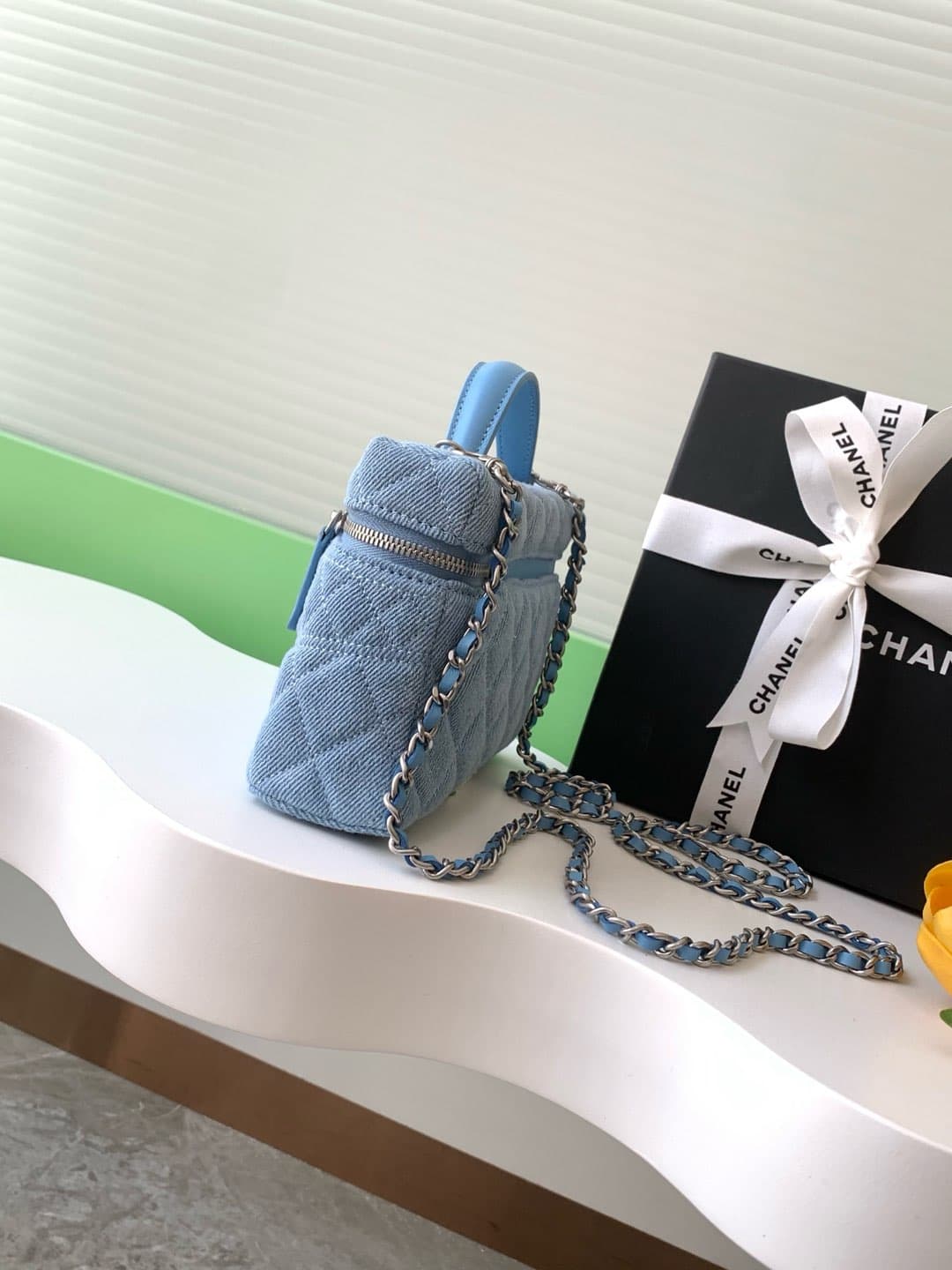 Chanel VANITY Denim LB15797 (3)