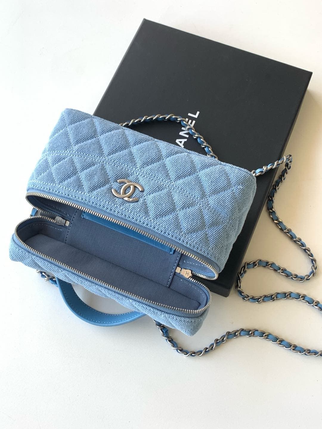 Chanel VANITY Denim LB15797 (5)