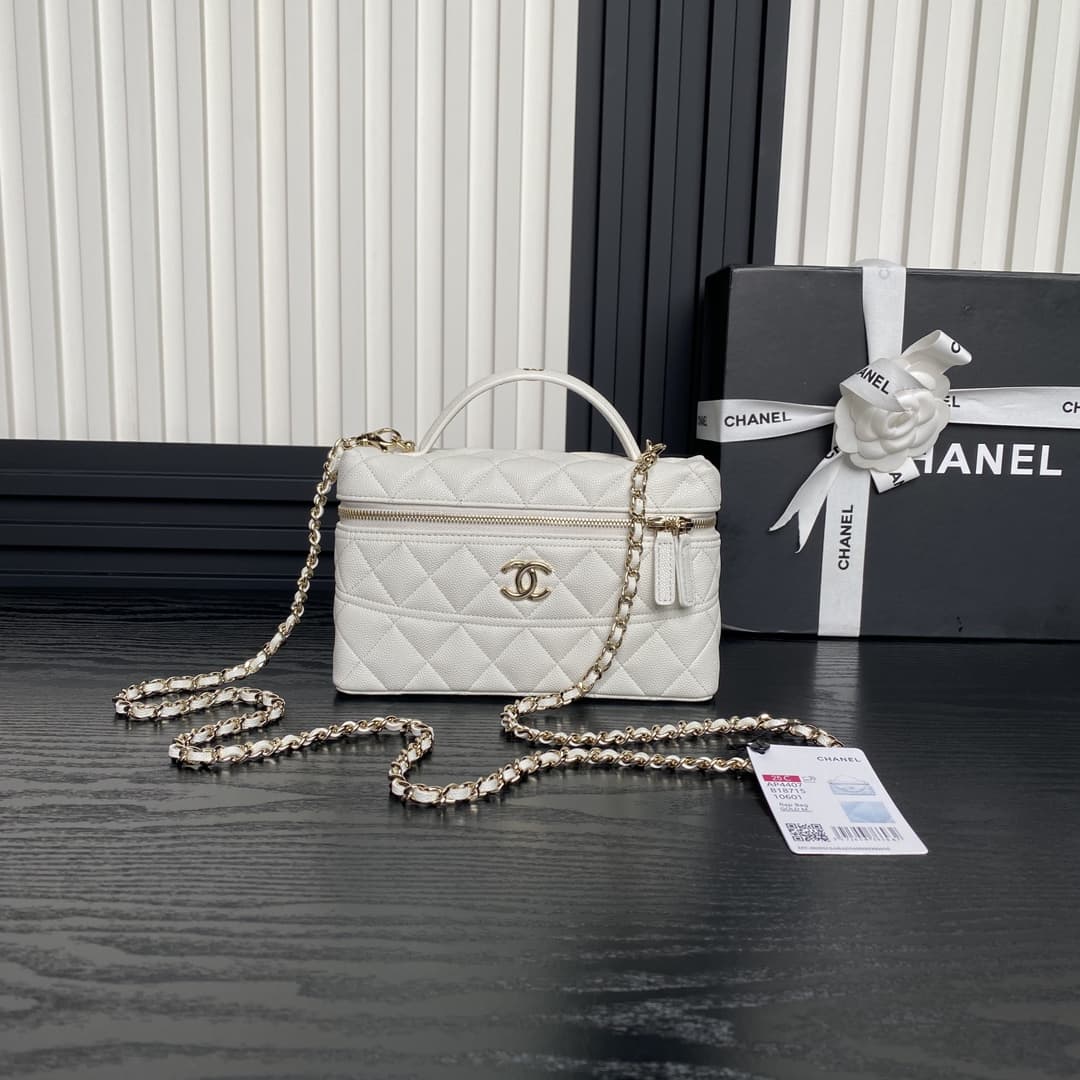 Chanel VANITY Grained Calfskin LB15791 (1)