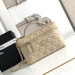 Chanel VANITY Grained Calfskin LB16257 (1)