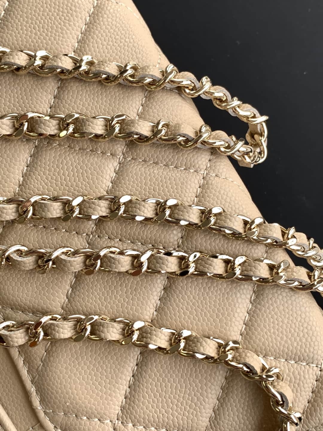 Chanel VANITY Grained Calfskin LB16257 (4)