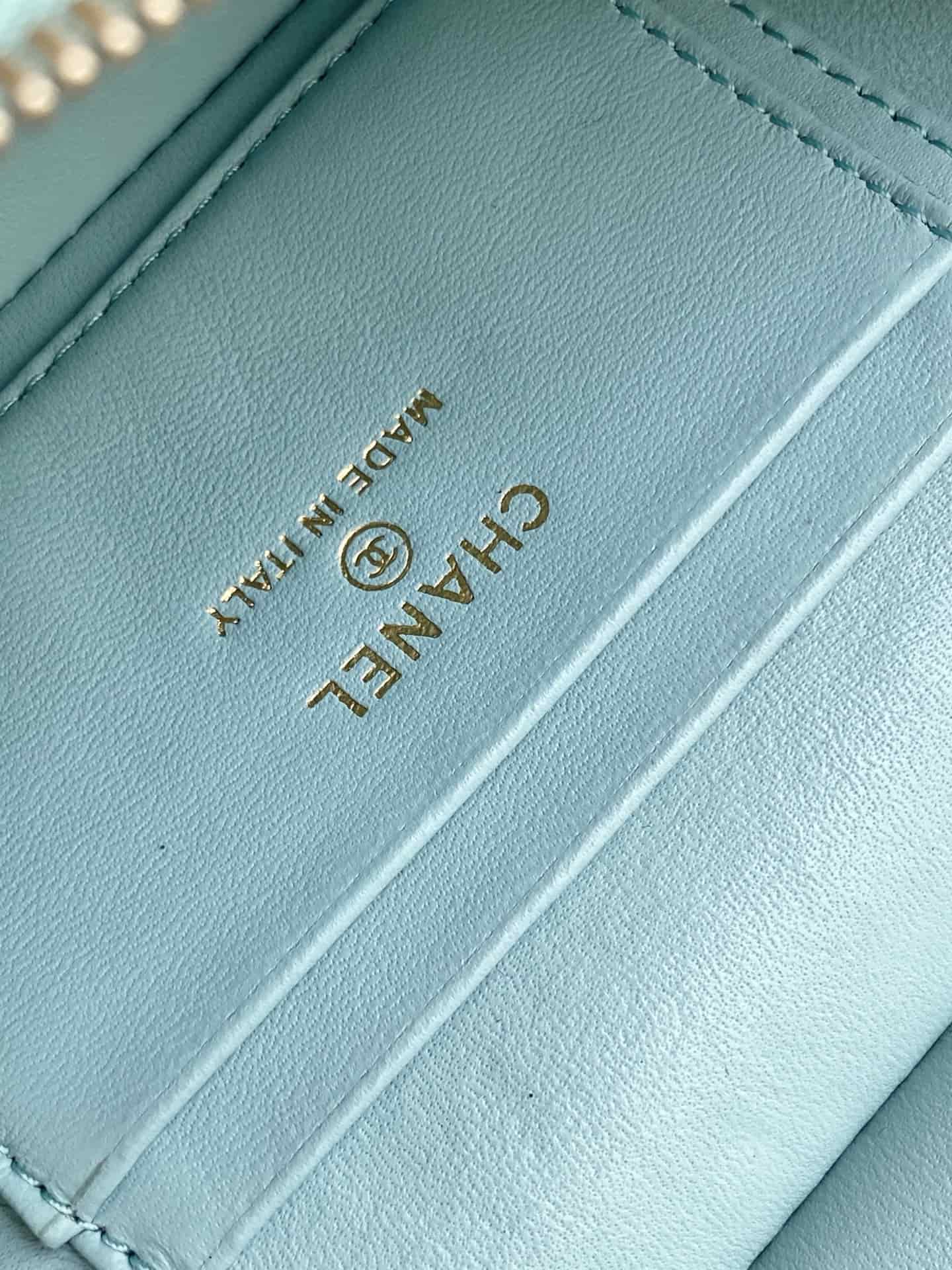 Chanel VANITY Grained Calfskin LB16259 (5)