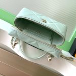 Chanel VANITY Grained Shiny Calfskin LB21730 (4)