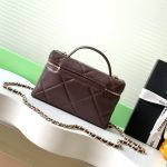 Chanel VANITY Grained Shiny Calfskin LB21732 (3)