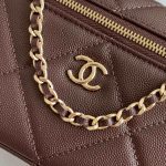 Chanel VANITY Grained Shiny Calfskin LB21732 (4)