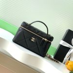 Chanel VANITY Grained Shiny Calfskin LB21733 (1)