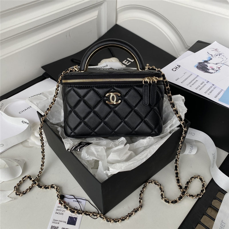 Chanel VANITY Lambskin LB11277 (1)
