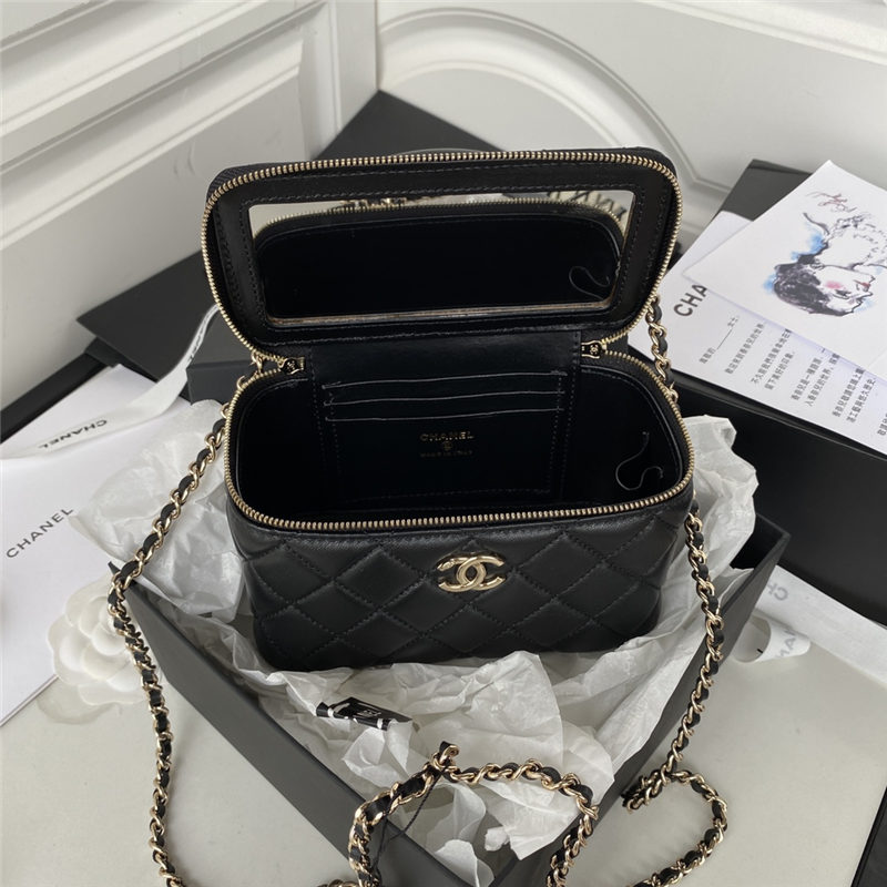 Chanel VANITY Lambskin LB11277 (3)