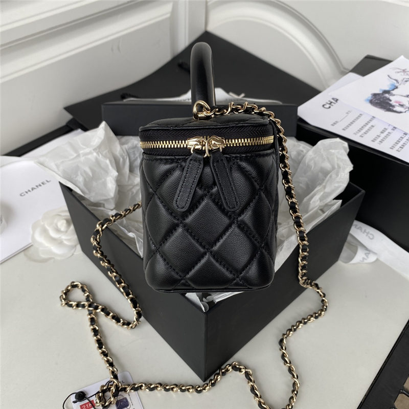 Chanel VANITY Lambskin LB11277 (5)