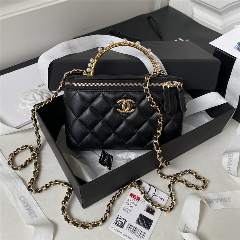 Chanel VANITY Lambskin LB13219 (1)