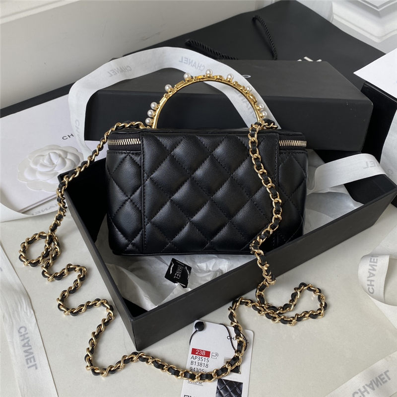 Chanel VANITY Lambskin LB13219 (2)