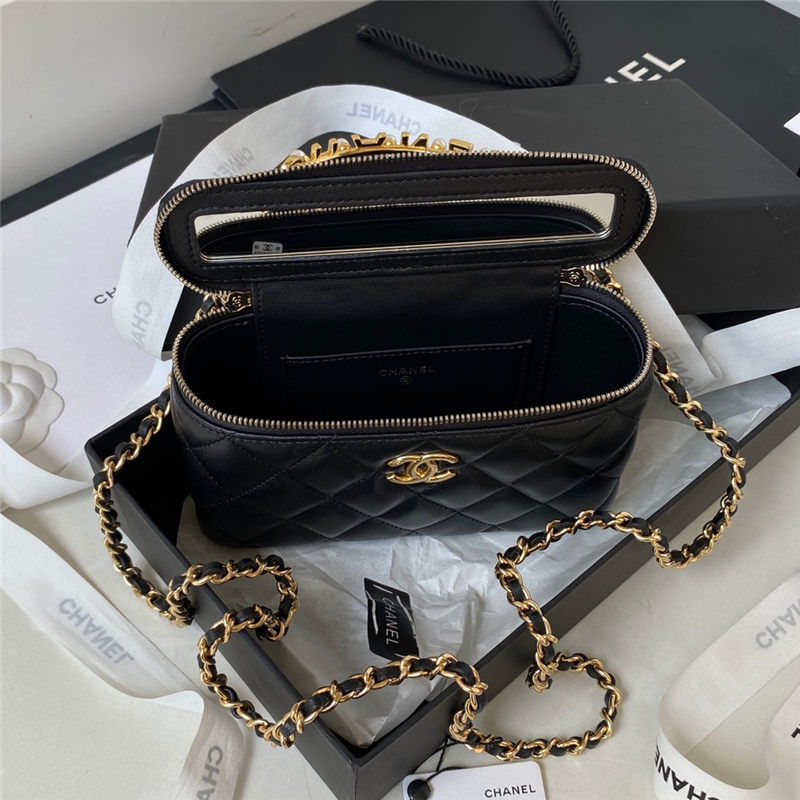 Chanel VANITY Lambskin LB13219 (4)
