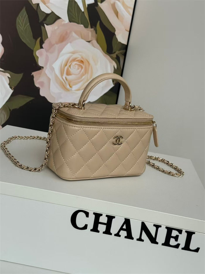 Chanel VANITY Lambskin LB14882 (3)