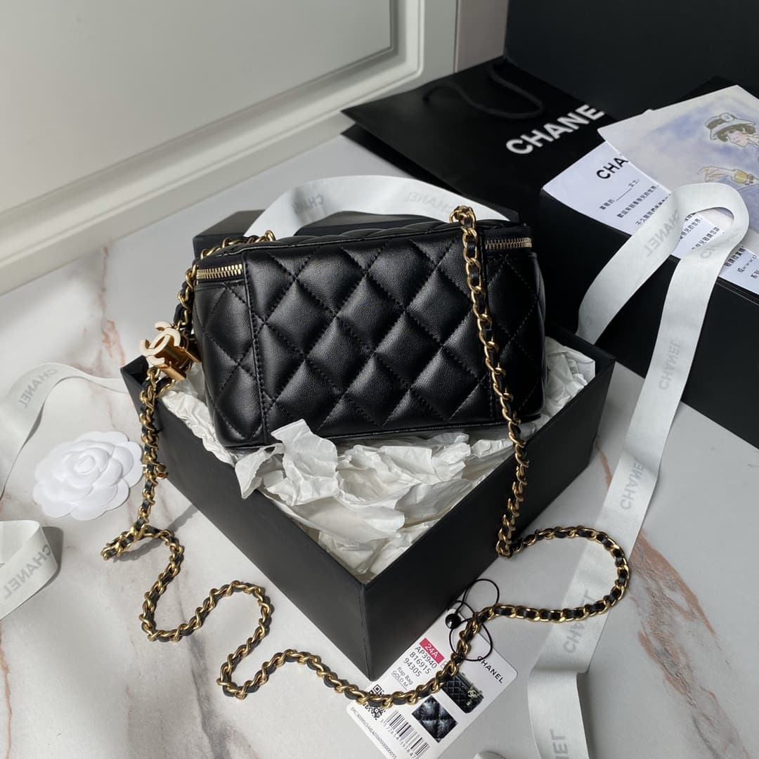 Chanel VANITY Lambskin LB16841 (2)