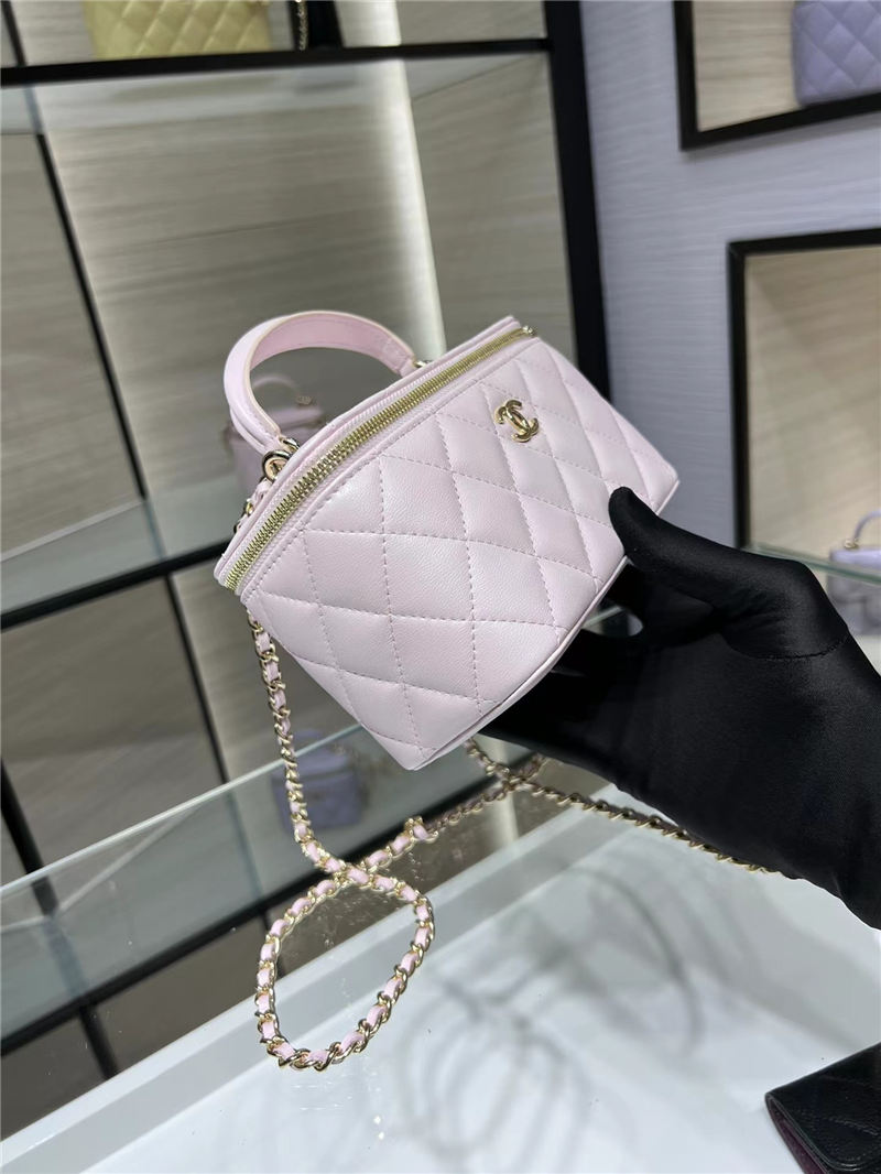 Chanel VANITY Lambskin LB4077 (4)