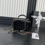 Chanel VANITY Patent Calfskin LB15309 (2)