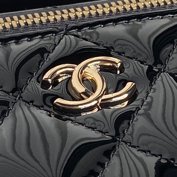 Chanel VANITY Patent Calfskin LB15309 (3)