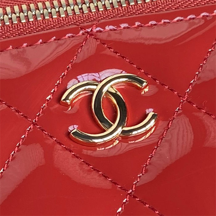 Chanel VANITY Patent Calfskin LB15310 (4)