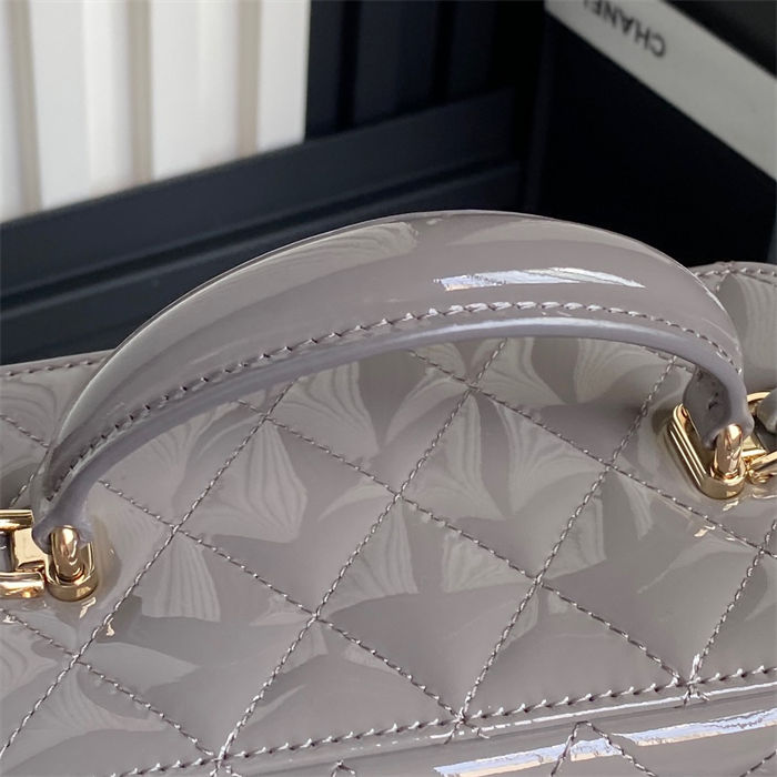 Chanel VANITY Patent Calfskin LB15311 (6)