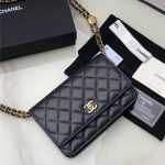 Chanel WOC Grained Calfskin LB12366 (1)