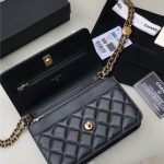 Chanel WOC Grained Calfskin LB12366 (6)
