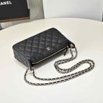 Chanel WOC Grained Shiny Calfskin LB22650 (6)