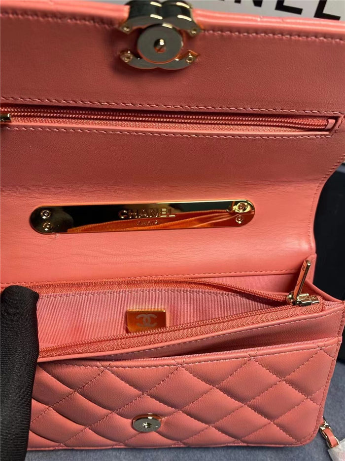 Chanel WOC Lambskin LB11241 (3)