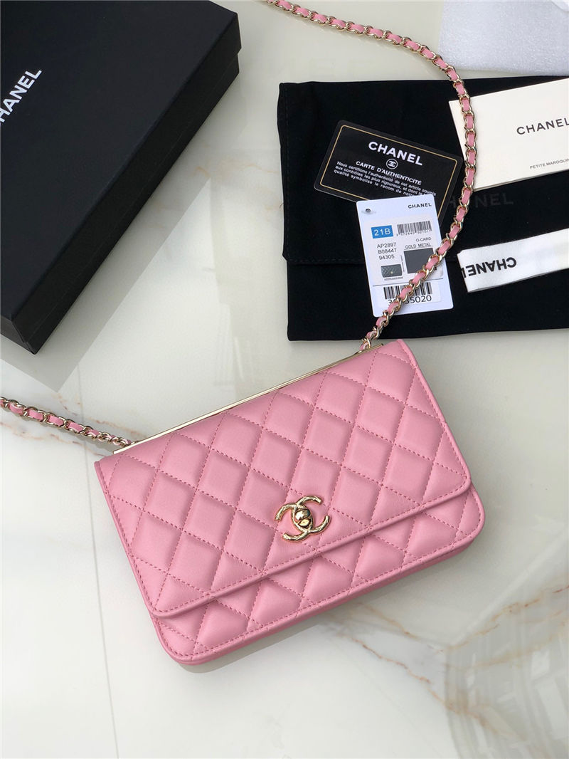 Chanel WOC Lambskin LB12362 (1)