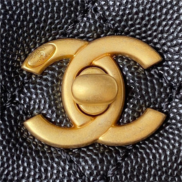 Coco FLAP BAG Grained Calfskin LB12660 (3)