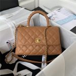 Coco FLAP BAG Grained Calfskin LB12662 (1)