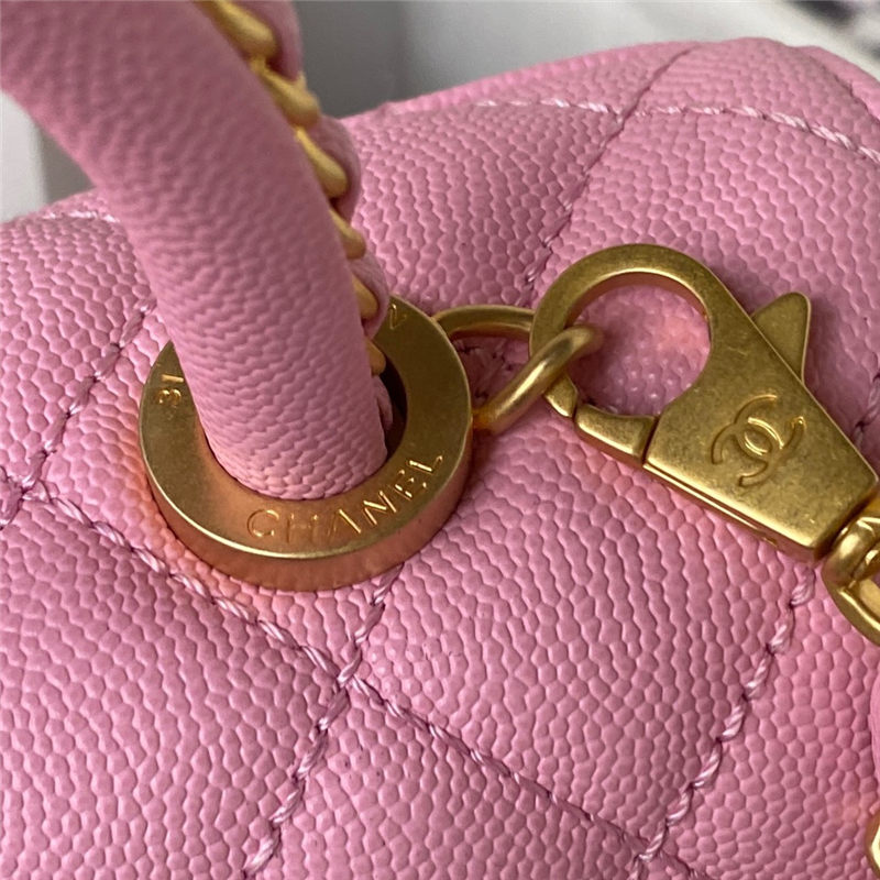 Coco FLAP BAG Grained Calfskin LB12664 (3)