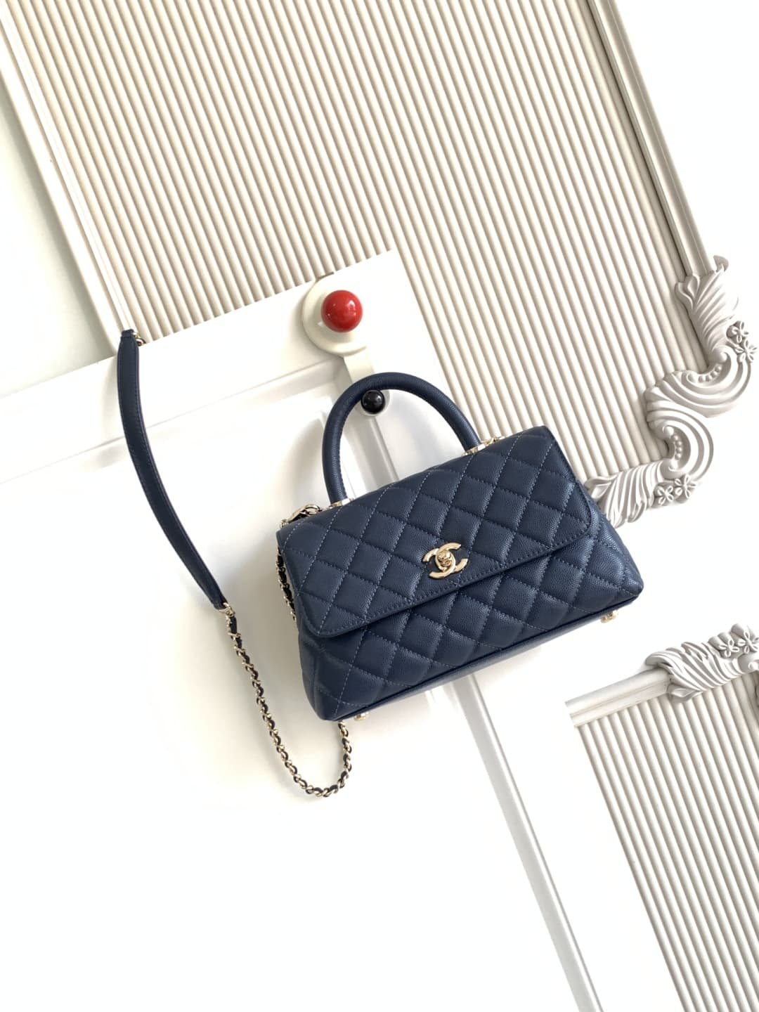 Coco FLAP BAG Grained Calfskin LB16679 (1)