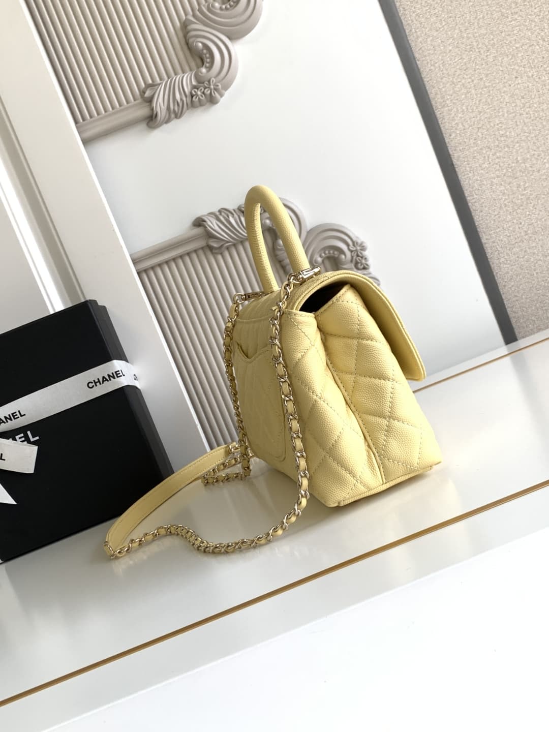 Coco FLAP BAG Grained Calfskin LB16680 (6)