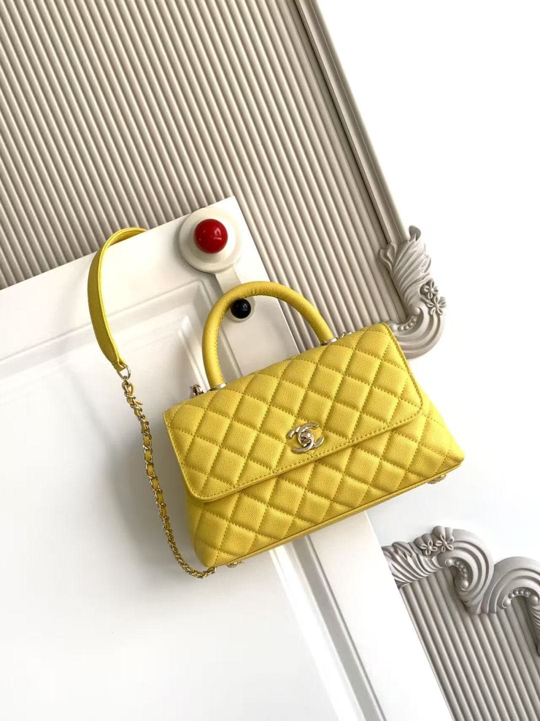 Coco FLAP BAG Grained Calfskin LB16681 (1)