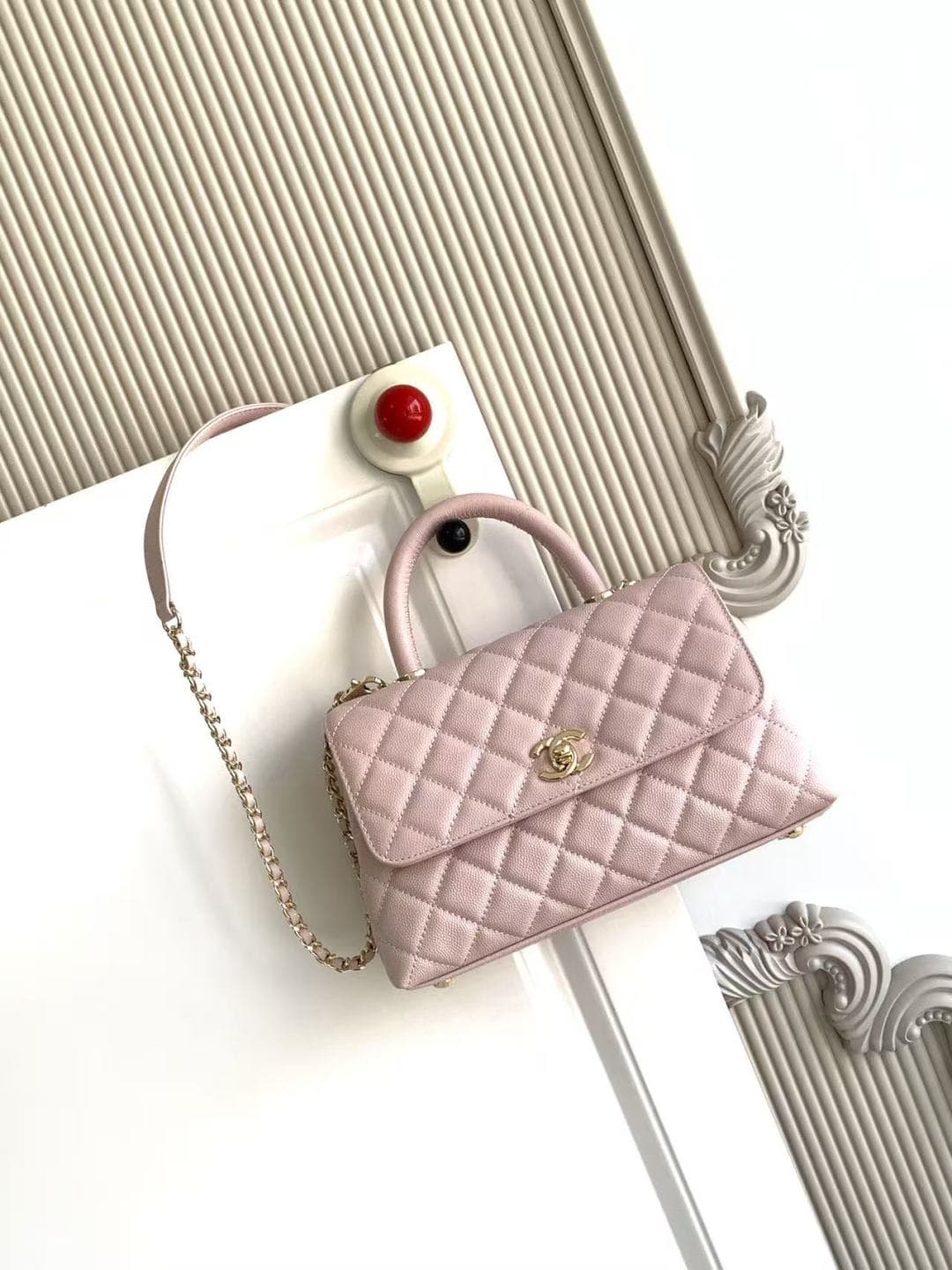 Coco FLAP BAG Grained Calfskin LB16682 (1)