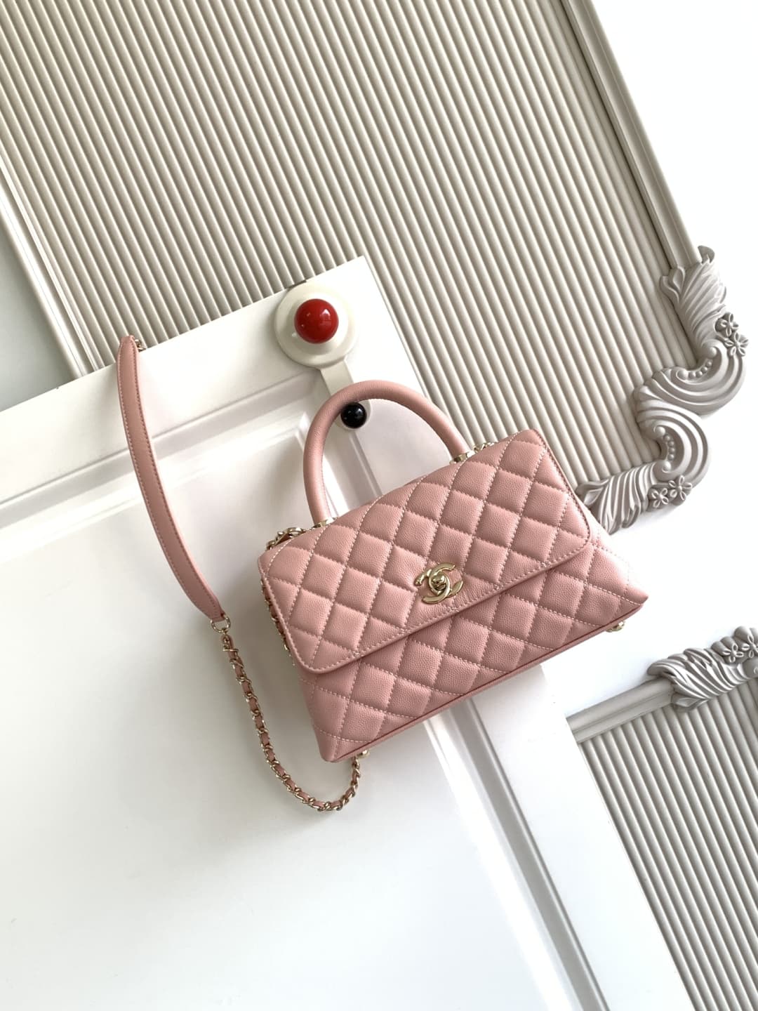 Coco FLAP BAG Grained Calfskin LB16683 (1)