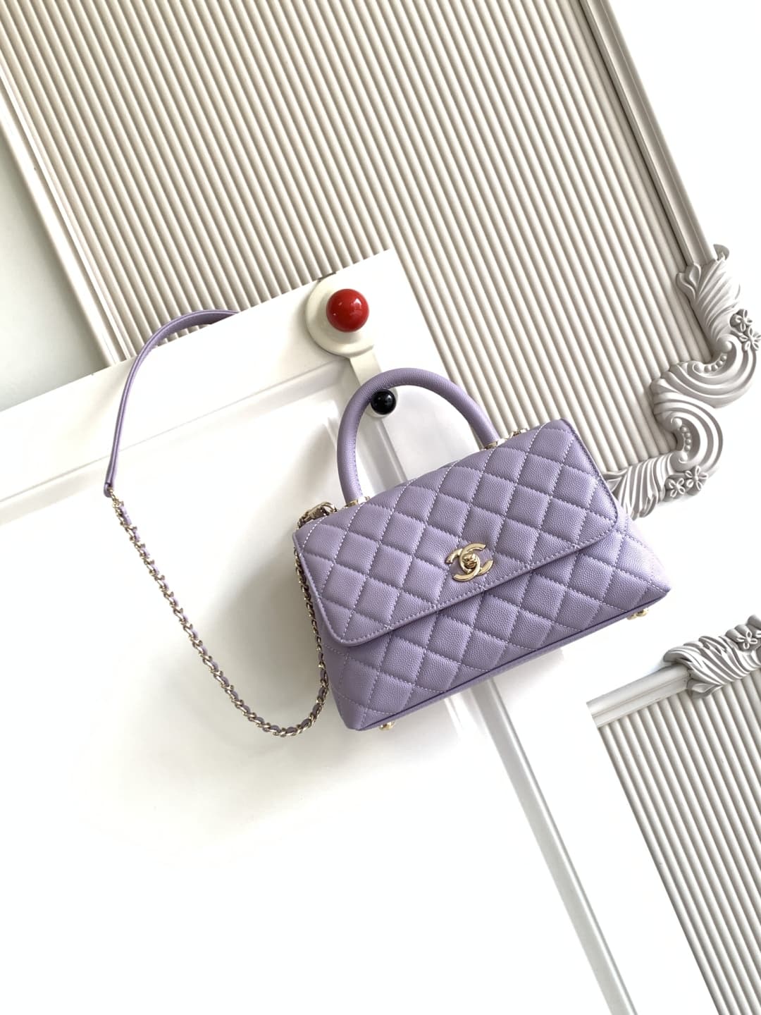 Coco FLAP BAG Grained Calfskin LB16686 (1)